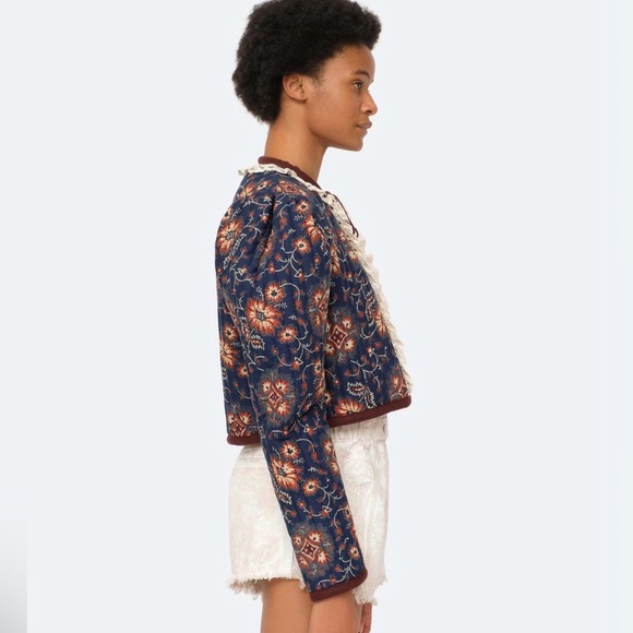 Sea New York Blue Robina Quilted Jacket - Picture 7 of 8